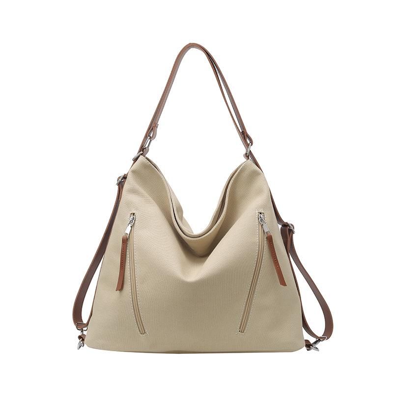 Tote Bag Women's Large Capacity 2025 New Casual Fashion Niche Backpack High-end Multi-functional School Bag Backpack