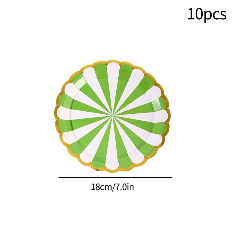 10Pcs CampingPicnic Tableware Set Disposable Paper Dishes Plate Cup Outdoor Camping Accessories Portable Cutlery