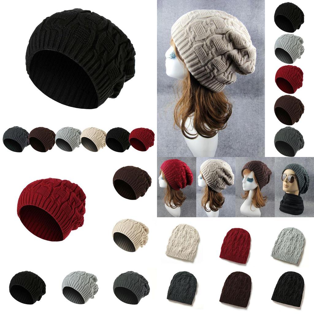 Cozy Unisex Knitted Winter Beanie Hat For Stylish And Warm Cold-weather Wear