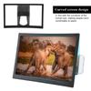 12inch Curved Non-slip Mobile Phone Screen HD Video Amplifier Magnifier Stand Bracket