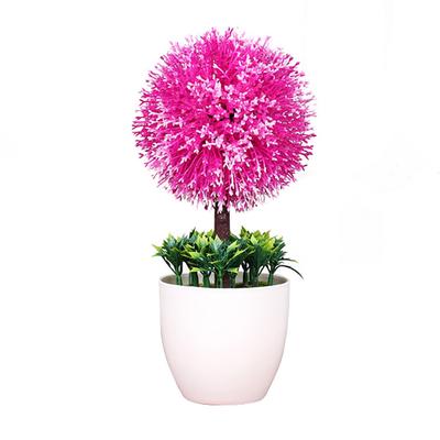 Artificial Potted Plant Ball Simulation Decoration Home Office Table Centerpiece Plant