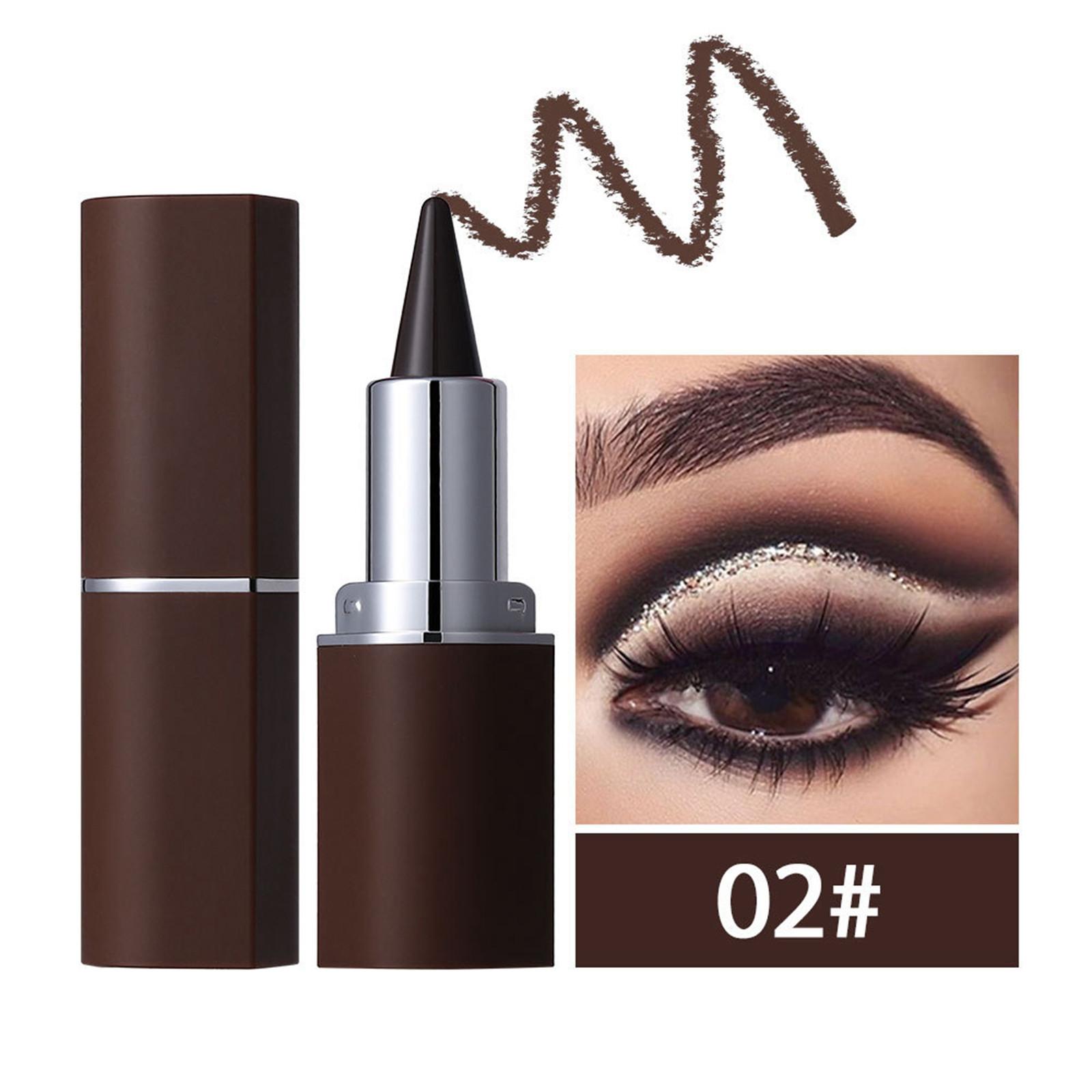 

Стойкая водостойкая быстросохнущая косметика для глаз с черным холодным наконечником, легко контролировать толщину. One Size