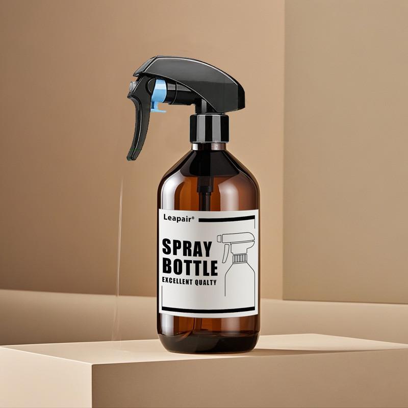 500ml Etiketli Yeniden Doldurulabilir Sprey Şişeleri Plastik Taşınabilir Tetik Sprey Şişesi Bahçe Bitki Mutfak İçin Makyaj Aracı