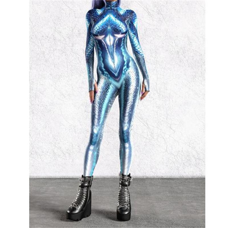 

Женский комбинезон в стиле киберпанк с 3D-цифровой печатью, неровные линии, для взрослых, косплей, боди, карнавальная вечеринка, унисекс, велосипедный комбинезон 2024 4XL
