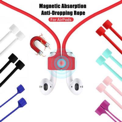 Magnetic Anti-lost Wireless Rope Cable Lanyard Earphone Hanging for Air-pods 1 2