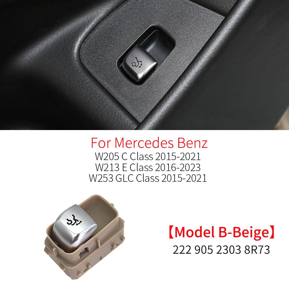 For Mercedes C E S GLC Class Car Trunk Unlock Release Switch Button Cover Accessory For Benz W205 W213 W222 W253 2229052303