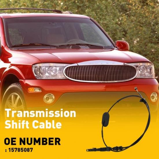 Transmission Shift Cable For 2005-2007 Buick Rainier 05-09 GMC Envoy 15785087 EV