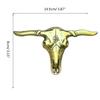 Creatively Bull Skull Buckle Belt DIY Components Western Heavy Rock Style