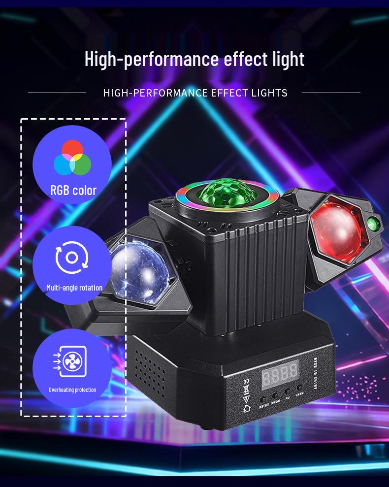 Small Angel LED Rotating Beam Light for KTV & Disco