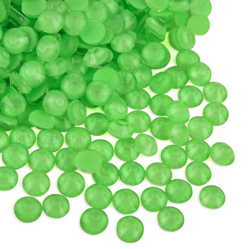 Imitation Glass Hot Diamond Rhinestone, Hot Melt Adhesive Bottom Protein Porcelain White Diy Crystal Beauty Clothing Accessories