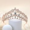 Alloy Retro Bridal Crown Antique Wedding Hair Accessory Crown