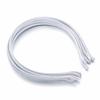 10Pcs Colorful Fabric Covered Headbands Hair Hoops Blank Base Settings DIY Hair Accessories Headwear Girls Makeup Wash Hairband