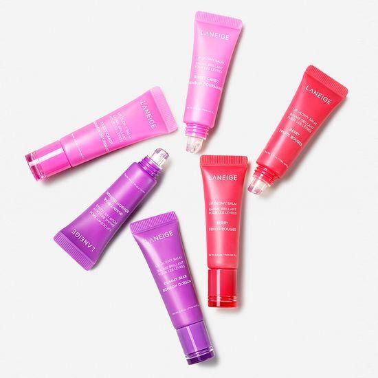 LANEIGE Strahlender Lippenbalsam (6 Typen) 10g + Lippen-Schlafmaske Beere 3g 1 Stück