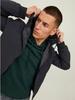 Winter Jacket Jack & Jones Erush Light Bomber Jacket (12200208) Jjerush Hood Bomber Jacket (12200208) Black