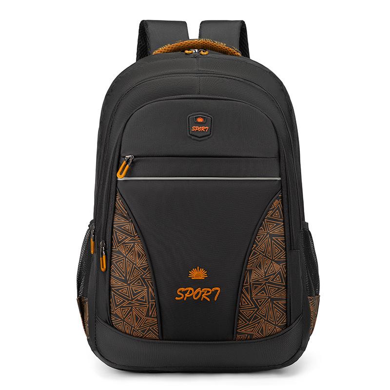 New Simple Backpack Casual Large Capacity College Student Schoolbag Outdoor Travel Commuter Business Computer Backpack