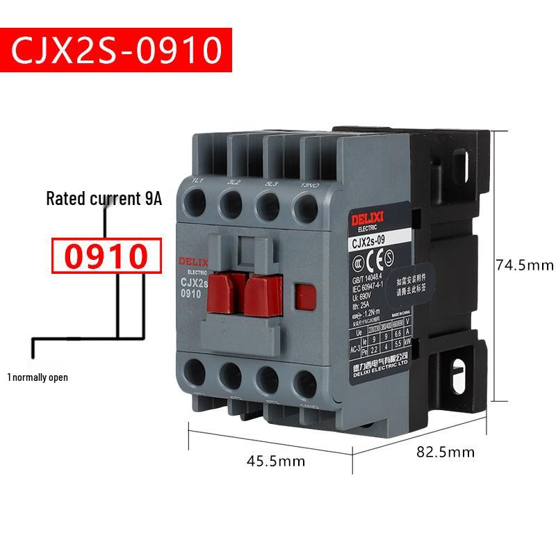 DELIXI AC Contactor Switch CJX2 Series (1210-95) 220V