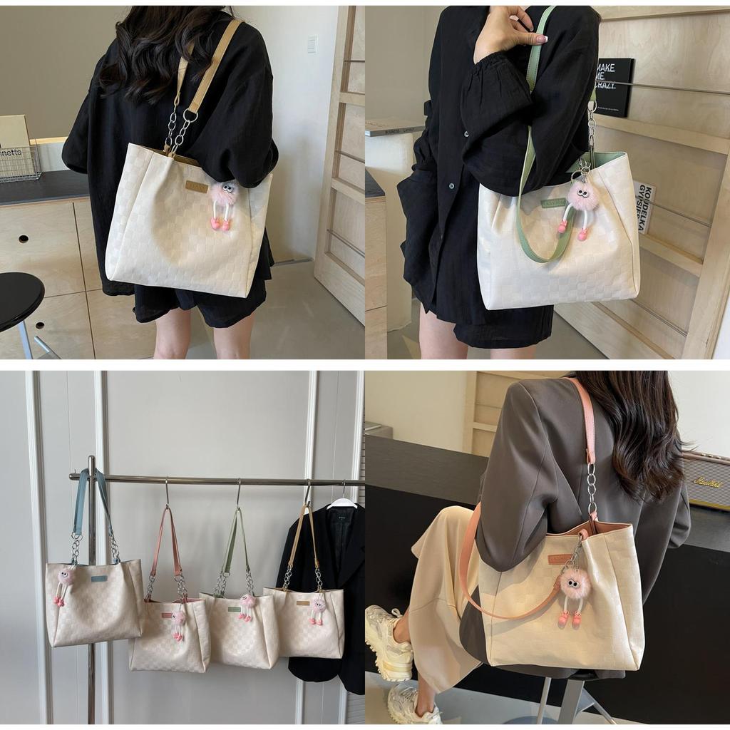 Trendy 2024 Summer Fashion Single Shoulder Tote Bag For Women Stylish Large Capacity