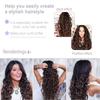Hoegoa Jojoba Oil Curling Cream, Perm Curling Treatment Styling Hair Hydrating Gloss Elastin
