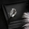 Ins 2x Adjustable Knuckles Rings for Creative Shark Rings Dance Party Jewelry De