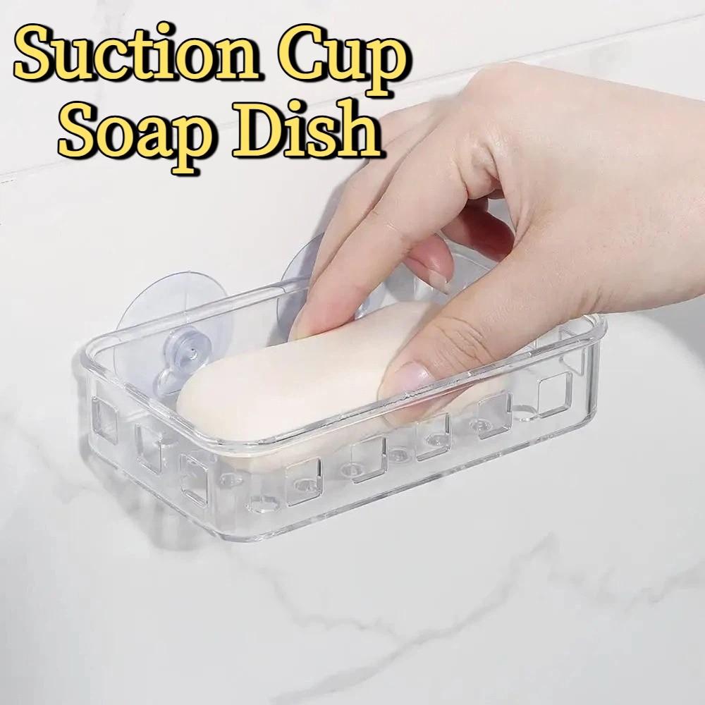 Keep Soap Dry Soap Drying Rack Transparent Plastic Soap Holder Soap Container  Outdoor Activities