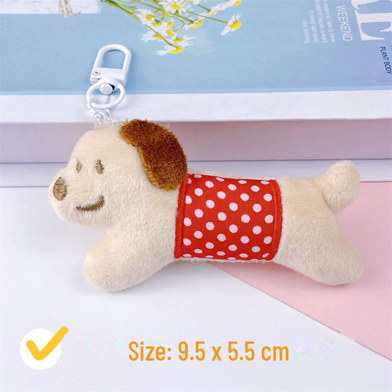 Korean Cute Animal Cartoon Pendant - Leopard Print Dog & Dolphin for Autumn/Winter