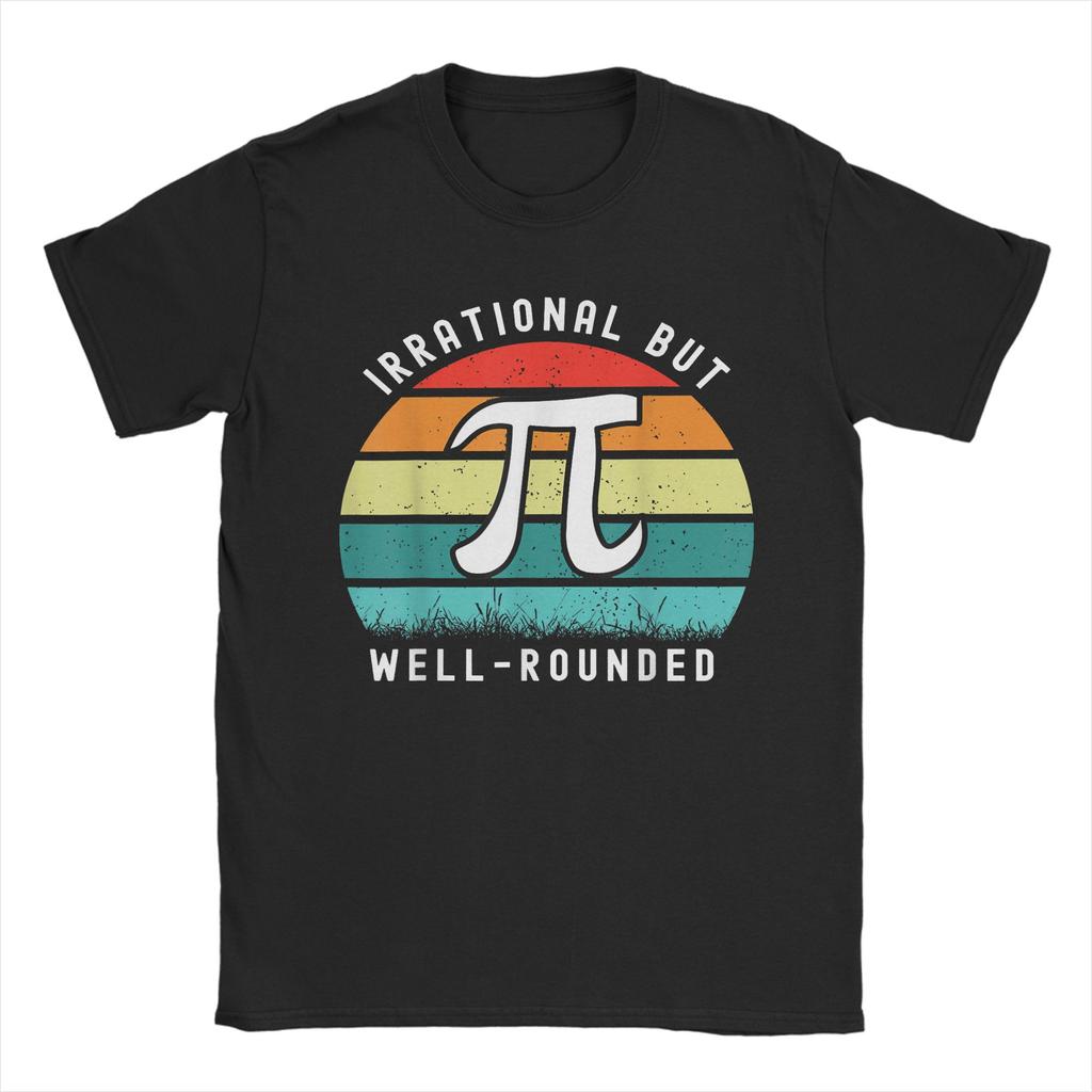 Pi Symbol Vintage Math Lover Geek Unisex Unisexs T Shirt Unique Tee Shirt Short Sleeve Tshirt Pure Cotton Plus Size Clothing