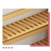 Bamboo Plant Stand Desktop Organizer 2 Layer Decorative Flower Pot Display Rack Shelf