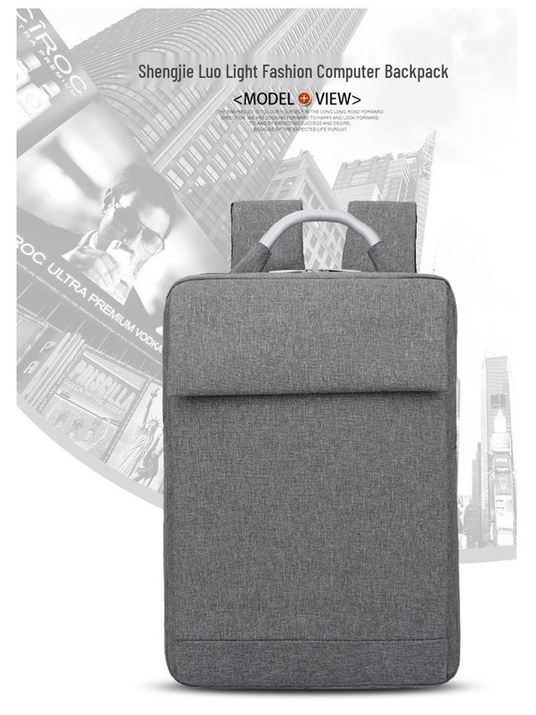 Women's Simple Multifunction Backpack: Solid Color Business, Casual, Laptop, Office, School, Travel Bag