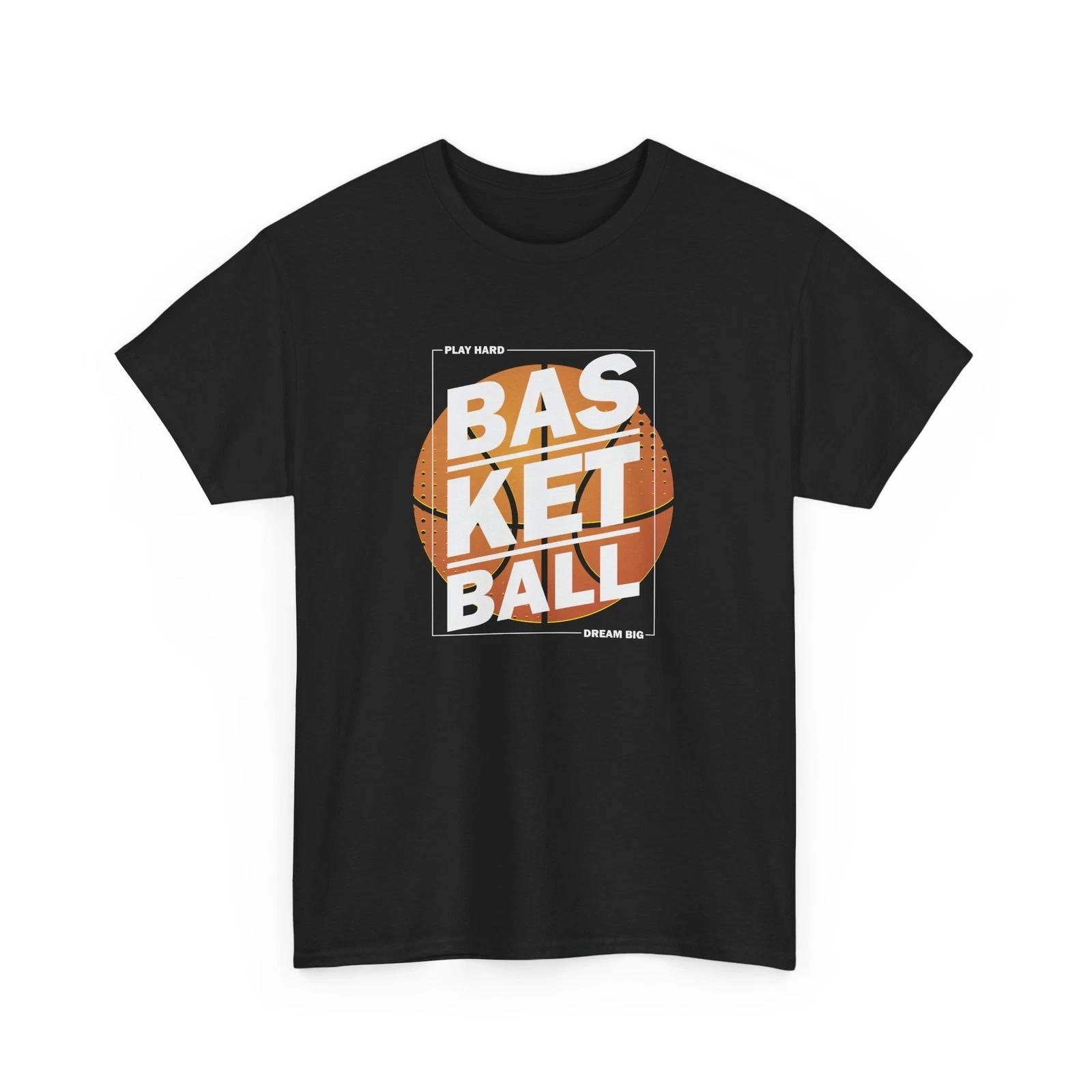 Hoops Inspired Sports Tee | Basketball Player Vibe Shirt | BasketBall Shirt L
