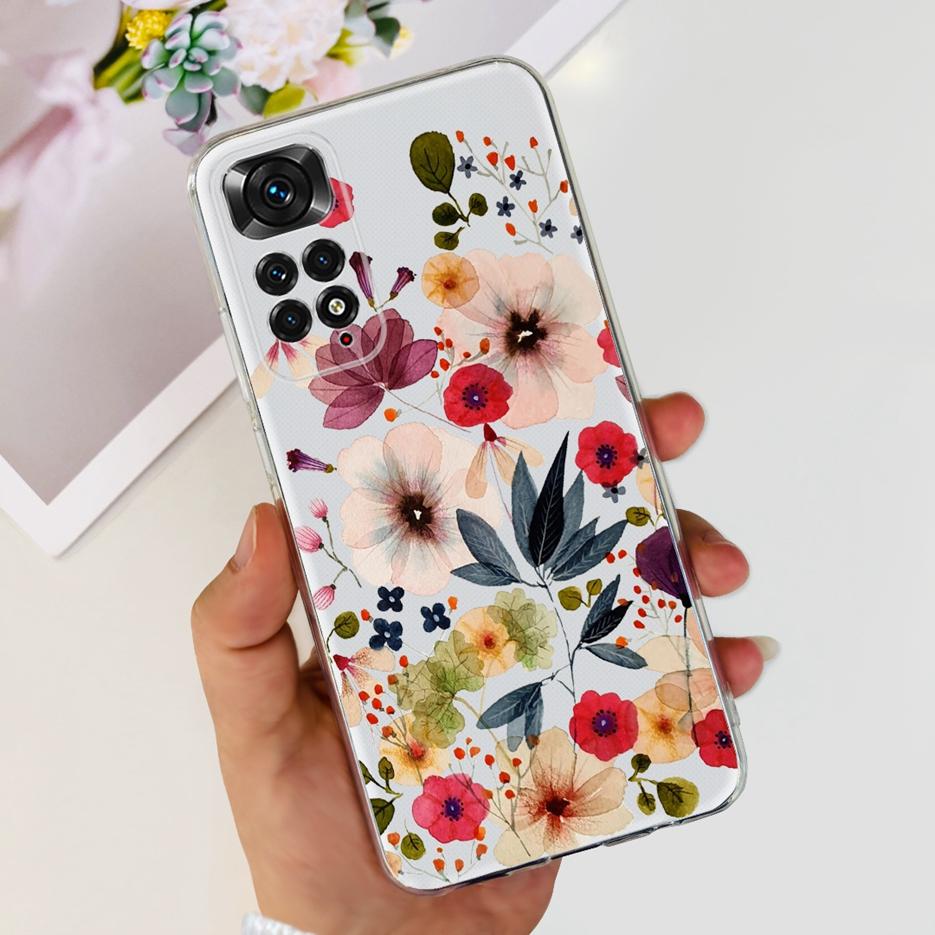 Für Xiaomi Redmi Note 11 Hülle Redmi Note 11S 4G Bunte Bemalte Abdeckung Weiche Funda Handyhülle Für Xiaomi Redmi Note 11 Pro Bumper