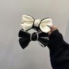 Diamond Flower Hair Claw Clip - Elegant Updo Accessory for Women