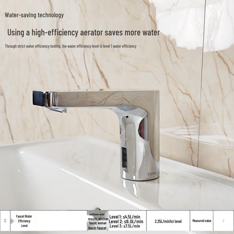 Автоматический инфракрасный сенсорный смеситель Minxi, совместимый с TOTO