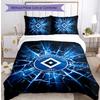 Hamburger SV Football Printed 3 Pieces Bedding Set, Comfortable Skin Friendly Bedroom Duvet Cover Set