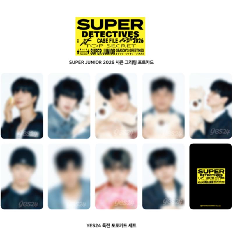 

[Предзаказ] 2026 SM ARTIST SEASON’S GREETINGS SUPER JUNIOR (Онлайн-преимущество) YES24