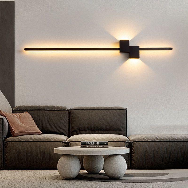 Nordic Minimalist Wall Lamp - Modern Bedroom and Living Room Accent Light