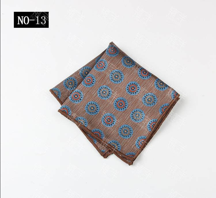 

Мужской носовой платок квадратное полотенце полиэстер цветок кешью костюм карманный платок платье квадратное полотенце