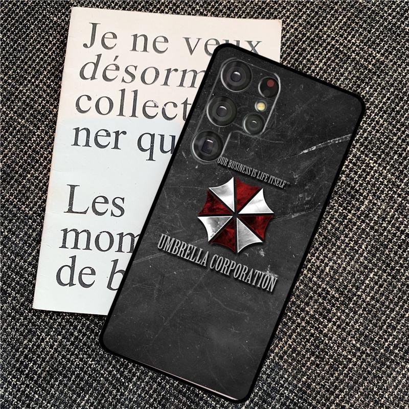 Umbrella Corporation Case For Samsung Galaxy S21 S22 S23 S24 Ultra Note 20 Note 10 S8 S9 S10 Plus S20 FE Cover