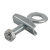 10 Pcs Bicycles Chain Adjuster Tensioner Adjustable Chain Buckle Cycling Chain Fastener for Folding, Mountain Bikes