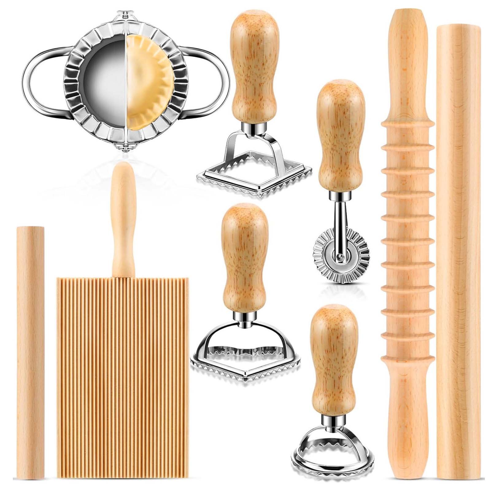 

Набор инструментов для приготовления ньокки и равиоли Набор для приготовления пасты ручной работы Аксессуары для выпечки Инструмент для приготовления пасты Идеально подходит для кухни и выпечки