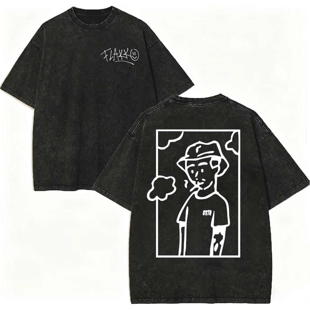 Vintage Washed Rapper Rels B Album Merch Tshirts Men Women Hip Hop Fashion Short Sleeve T Shirt Summer Casual Cotton Tshirts