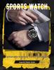 OCHSTIN Swiss Men's Mechanical Watch, High-End Automatic, Waterproof, Dual Calendar, Nylon Strap