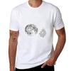Bubble Moon TShirt NonShrink Basic Cotton TShirt