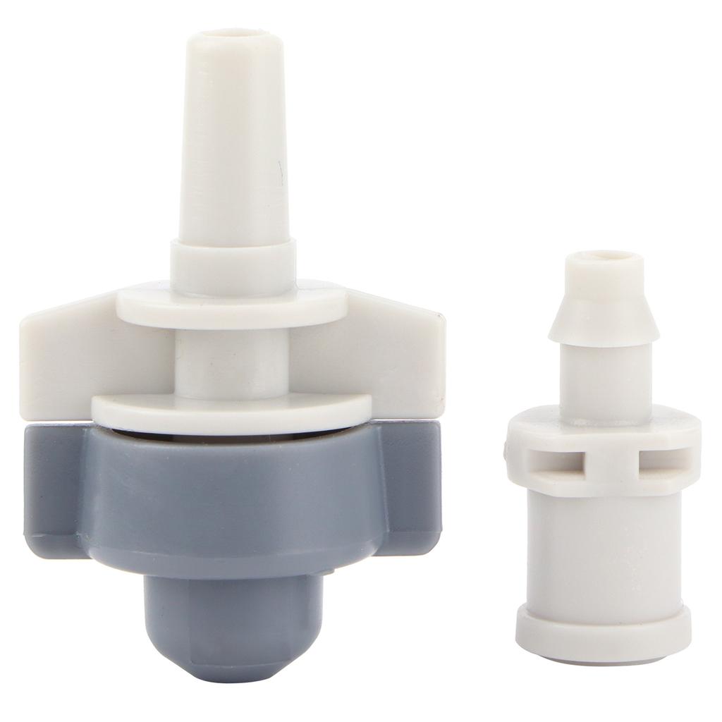 50Pcs Single Outlet Sprinkler with 50Pcs Inner Cone Large Single Hook Atomized Spray Irrigation