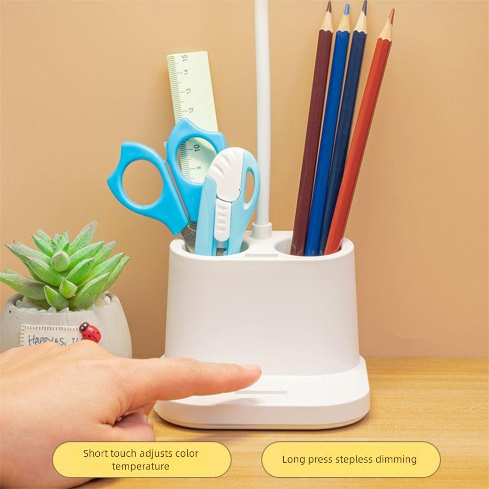 Eye Protection Tabletop Reading Lamp 3 Colors Led Bedside Lamp Night Light  School/Office