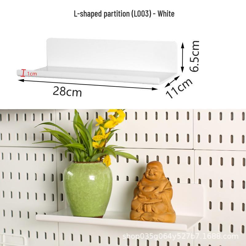 Desktop Pegboard Organizer – Standable/Adhesive No-Drill Storage Dividers for Desk Accessories