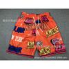 Men Women Basketball Shorts Cotton Blend Athletic Wear NBA Team Design Sportswear