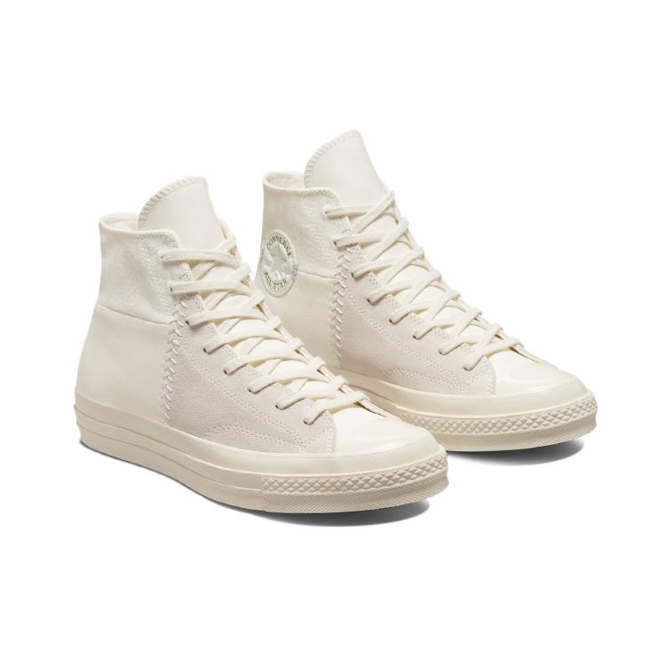 Chuck 70 Converse Crafted Mixed Material High 'Egret' 172666C