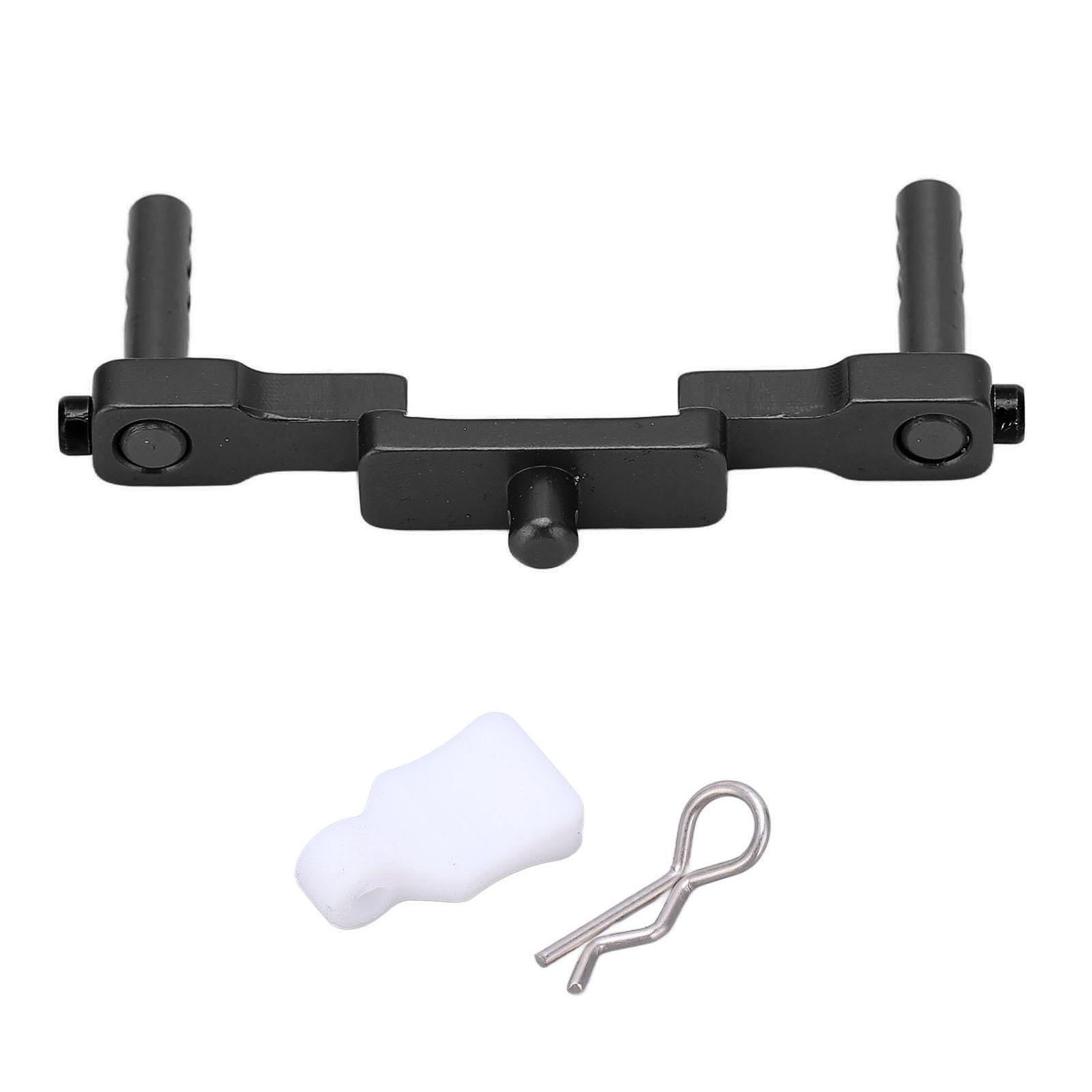 

RC Передня стійка кузова Професійний алюмінієвий сплав CNC оброблений RC Кріплення стійки кузова для AXIAL чорний