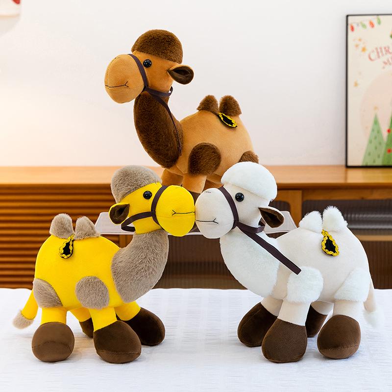 Creative Two-Humped Camel Plush Toy: Dunhuang Travel Souvenir