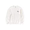 Uniqlo X Kaws Collaboration SS23 Solid Color Floating Doll Print Crew Neck Pullover Long Sleeve Knit Sweater Unisex sweater White 467395-01